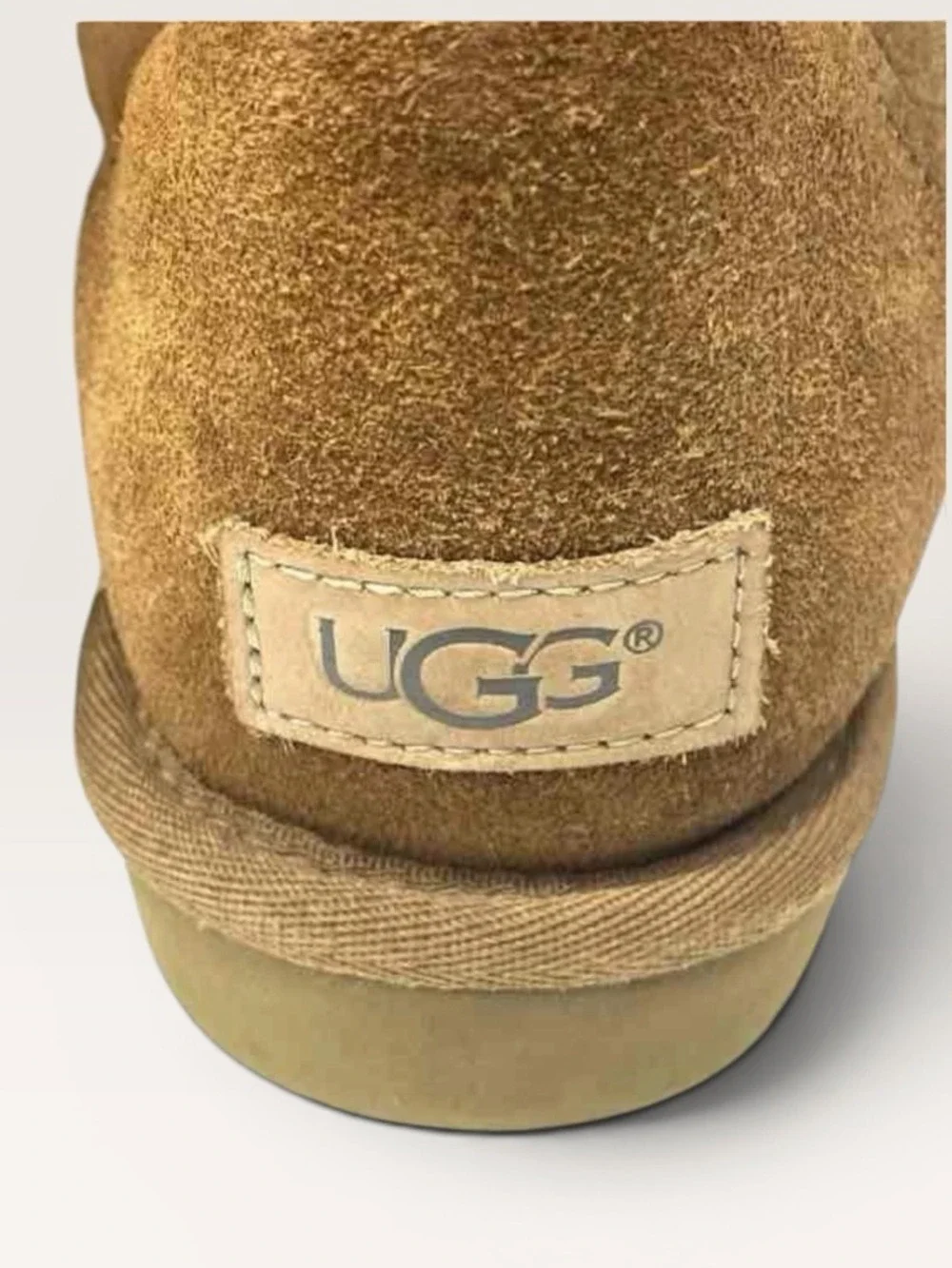 UGG Classic Short Suede Boot Chestnut Women's Size 8